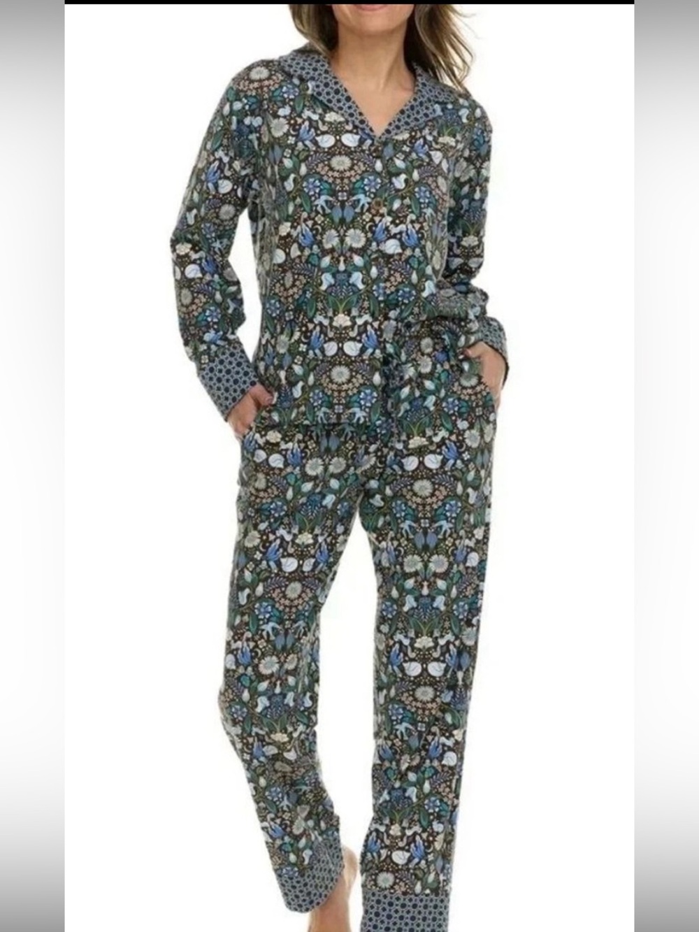 Vera Bradley Woodland Pajama set 100% cotton